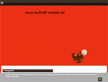 Tablet Screenshot of lauftreff-wetzlar.de